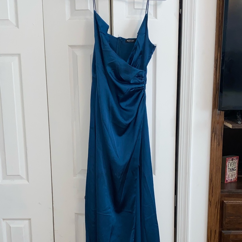 Nasty gal blue maxi dress